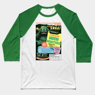 DWELLINGS - Moon Monsters Baseball T-Shirt